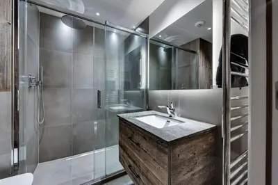 Salle de bains dans l'établissement Portillo 823