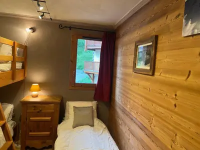 Un ou plusieurs lits dans un hébergement de l'établissement Chalet le Chamois-Arolles- Arcs 2000-Alpes-France