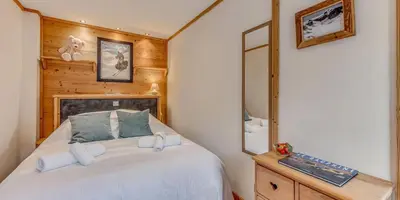 Un ou plusieurs lits dans un hébergement de l'établissement Résidence Super Tignes - 3 Pièces pour 6 Personnes MAE-7481