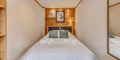 Un ou plusieurs lits dans un hébergement de l'établissement Résidence Super Tignes - 3 Pièces pour 6 Personnes MAE-7481