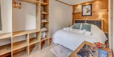 Un ou plusieurs lits dans un hébergement de l'établissement Résidence Super Tignes - 3 Pièces pour 6 Personnes MAE-7481