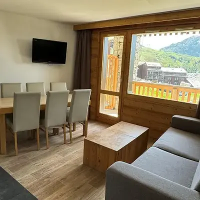 Appartement skis aux pieds