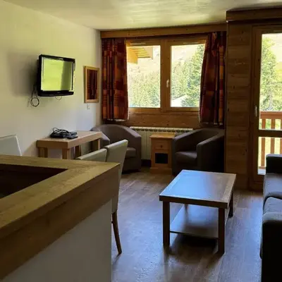 Appartement cosy avec accès direct aux pistes