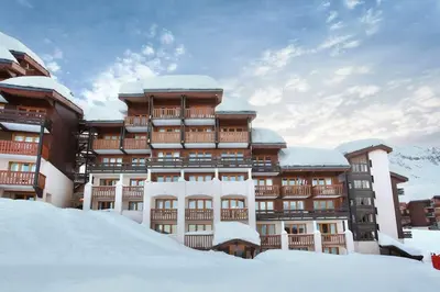 Plan de l'établissement T2 pour 5 personnes, skis aux pieds - L'ecrin des alpages Belle Plagne
