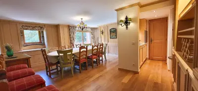 Plan de l'établissement Duplex Luxueux 200m2 Niché sur les Pistes - Paradis Lodge pour 14 Personnes