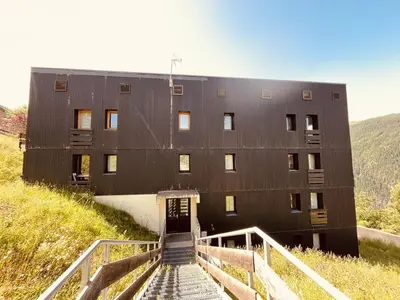 Vue générale sur la montagne ou vue sur la montagne depuis l'appartement