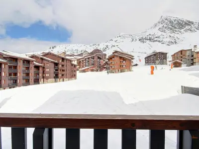 Vue générale sur la montagne ou vue sur la montagne depuis l'appartement