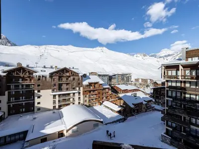 L'établissement Appartement rénové 2 pièces, proche pistes, balcon - FR-1-502-575 en hiver