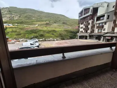 Vue générale sur la montagne ou vue sur la montagne depuis l'appartement