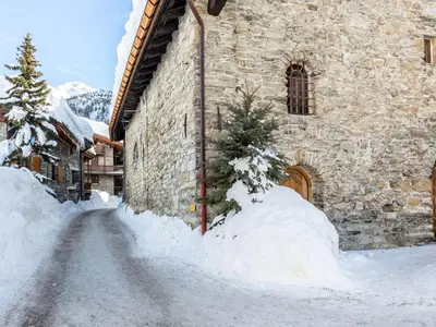 Plan de l'établissement Studio 19m², Balcon, Accès pistes - Val d'Isère - FR-1-694-360