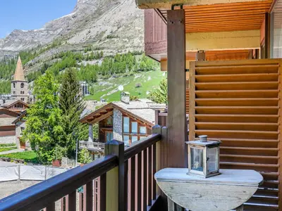 Plan de l'établissement Studio 19m², Balcon, Accès pistes - Val d'Isère - FR-1-694-360
