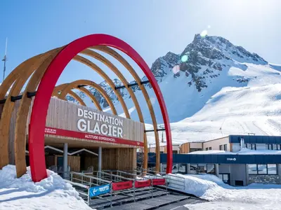 Vue générale sur la montagne ou vue sur la montagne depuis l'appartement