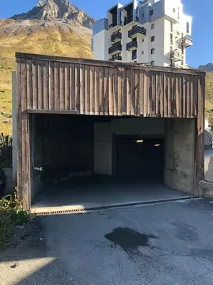 Vue générale sur la montagne ou vue sur la montagne depuis l'appartement