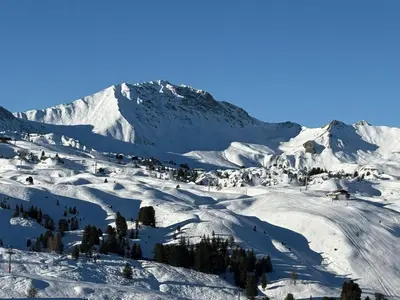 L'établissement Résidence Licorne BELLE PLAGNE en hiver