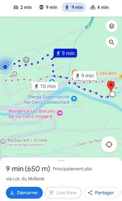 Plan de l'établissement Appartement T2 neuf et moderne