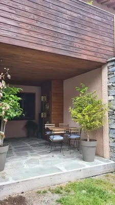 Jardin de l'établissement Appartement T2 neuf et moderne