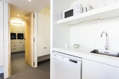 Cuisine ou kitchenette dans l'établissement Résidence Thuria - Spacieux 3 pièces 7/8 personnes MAE-4674