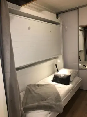 Un ou plusieurs lits dans un hébergement de l'établissement Résidence Thuria - Spacieux appartement rénové 8 personnes MAE-4694