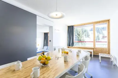 Plan de l'établissement Résidence Lauzieres - Appartement 3 pèces 7 personnes pied des pistes MAE-4754