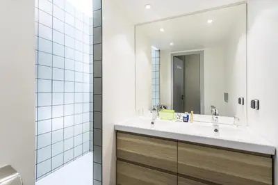 Salle de bains dans l'établissement Résidence Lauzieres - Appartement 3 pèces 7 personnes pied des pistes MAE-4764