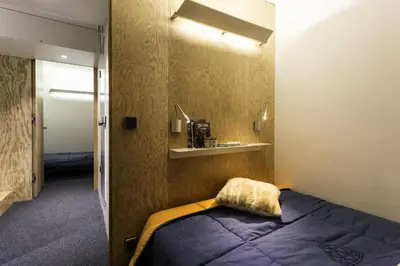 Un ou plusieurs lits dans un hébergement de l'établissement Résidence Lauzieres - Appartement 3 pèces 7 personnes pied des pistes MAE-4784