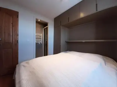 Un ou plusieurs lits dans un hébergement de l'établissement Résidence Saint Bernard - Appartement de standing 3 pièces 6 personnes MAE-4844