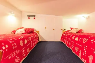 Un ou plusieurs lits dans un hébergement de l'établissement Résidence Alliet - Charmant duplex mezzanine 6/7 personnes MAE-4934