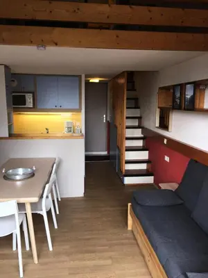 Cuisine ou kitchenette dans l'établissement Résidence Aiguille Grive 3 - Duplex mezaanine 6 personnes au calme MAE-5114