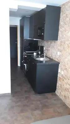 Cuisine ou kitchenette dans l'établissement Résidence Lanchettes - Studio 4/5 personnes pied des pistes MAE-5294