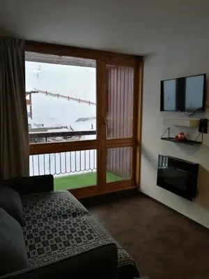 Télévision ou salle de divertissement dans l'établissement Résidence Lanchettes - Studio 4/5 personnes pied des pistes MAE-5294