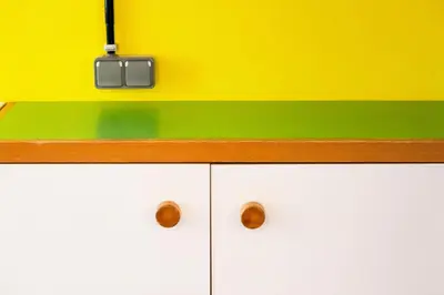 Cuisine ou kitchenette dans l'établissement Résidence Lauzieres - Studio 5 personnes pied des pistes MAE-5344