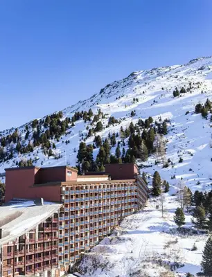 Vue générale sur la montagne ou vue sur la montagne depuis l'appartement