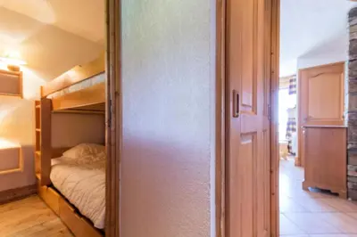 Un ou plusieurs lits dans un hébergement de l'établissement Résidence Alpages Du Chantel - Appartement 3 pièces 4 personnes MAE-5424