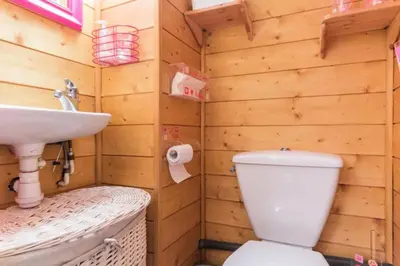 Salle de bains dans l'établissement Résidence Aiguille Grive 2 - Duplex meublé pour 5/6 personnes au calme MAE-5534