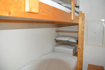 Un ou plusieurs lits dans un hébergement de l'établissement Résidence Aiguille Grive 3 - Duplex 5/6 personnes au calme MAE-5554