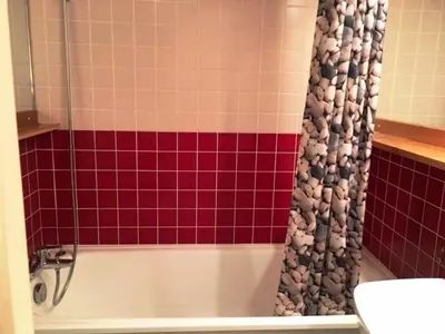 Salle de bains dans l'établissement Résidence Aiguille Grive 3 - Duplex 5/6 personnes au calme MAE-5554