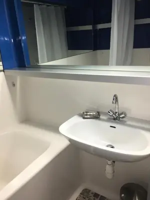 Salle de bains dans l'établissement Résidence Archeboc - Duplex mezzanine 5/6 personnes au calme MAE-5564