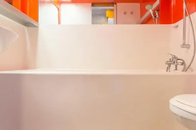 Salle de bains dans l'établissement Résidence Aiguille Grive 2 - Duplex mezzanine 5 personnes au calme MAE-5704