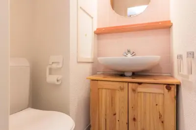 Salle de bains dans l'établissement Résidence Aiguille Grive 3 - Duplex 4/5 personnes au calme MAE-5724