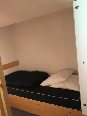 Un ou plusieurs lits dans un hébergement de l'établissement Résidence Aiguille Grive 1 - Duplex mezzanine 5 personnes au calme MAE-5884