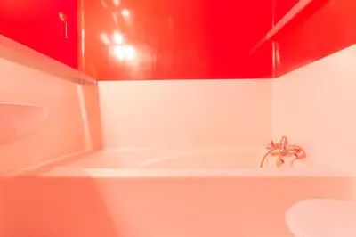 Salle de bains dans l'établissement Résidence Lauzieres - Studio 5 personnes pied des pistes MAE-5934