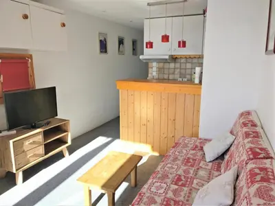 Un ou plusieurs lits dans un hébergement de l'établissement Résidence Belles Challes - Deux pièces 4 personnes pied des pistes MAE-6014