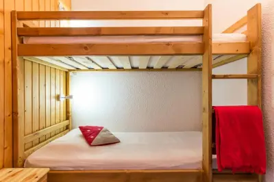 Un ou plusieurs lits dans un hébergement de l'établissement Résidence Grand Arbois - Studio 4 personnes centre station MAE-6034