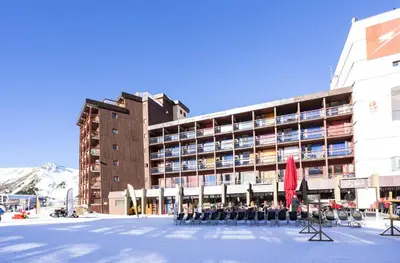 Plan de l'établissement Résidence Aiguille Rouge - Centre station studio cabine 4 personnes MAE-6054