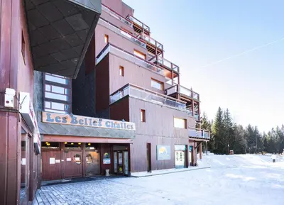 L'établissement Résidence Belles Challes - Studio 4 personnes pied des pistes MAE-6174 en hiver