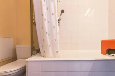 Salle de bains dans l'établissement Résidence Lanchettes - Studio 4 personnes pied des pistes MAE-6184
