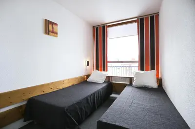 Un ou plusieurs lits dans un hébergement de l'établissement Résidence Nova 2 - Appartement 2 pièces 6 personnes proche des pistes MAE-6264