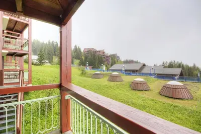 Jardin de l'établissement Résidence Tournavelles 2 - Deux pièces 5 personnes front de neige MAE-6354