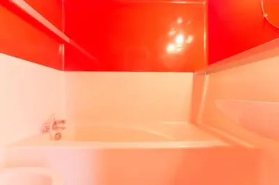 Salle de bains dans l'établissement Résidence Arandelieres - Deux pièces 5 personnes centre station MAE-6384