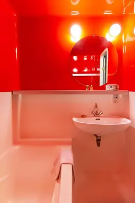 Salle de bains dans l'établissement Résidence Belles Challes - Studio 4 personnes pied des pistes MAE-6474